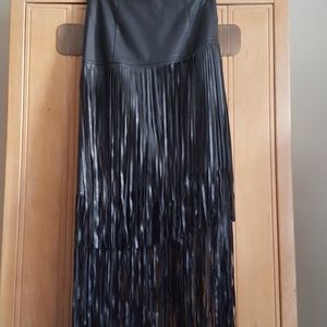 Kenzie faux leather skirt